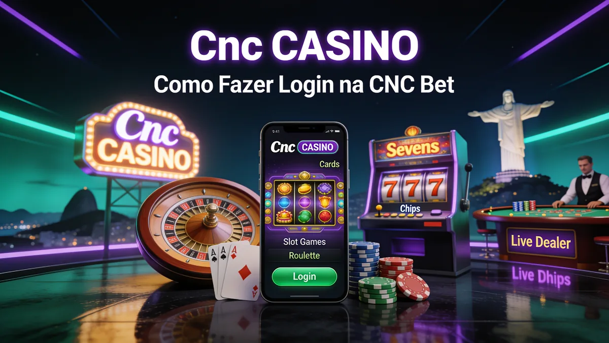 Como Fazer Login na CNC Bet — cnc bet in Brazil